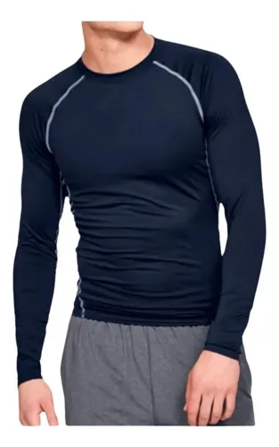 CAMISETA PRIMERA CAPA ALGODON POLERA MANGA LARGA HOMBRE 033 - 1