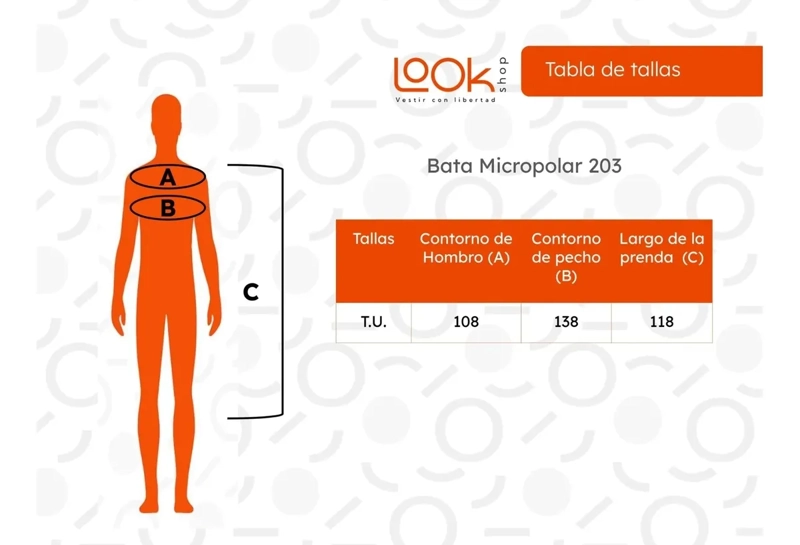 BATA POLAR EXCELENTE CALIDAD. MUJER HOMBRE. PREMIUM 203 - 7