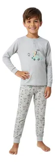 PIJAMA NIÑA VERANO MANGA LARGA DISEÑOS 404 - 1