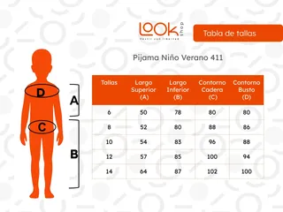 PIJAMA NIÑA VERANO MANGA LARGA DISEÑOS 404 - 5