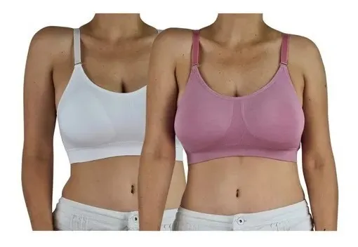 PACK SOSTEN DEPORTIVO ELASTICADO MUJER. PETO SUJETADOR LINEAS 319 - 1