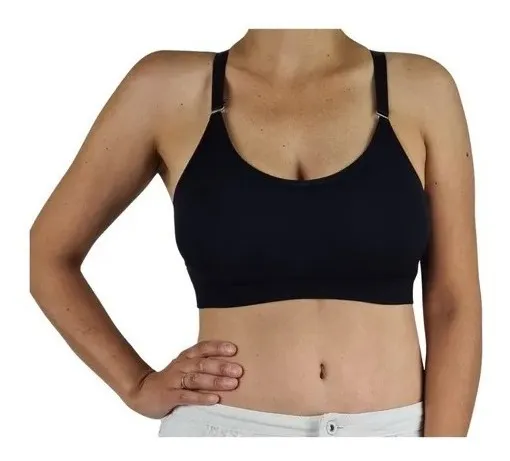 PACK SOSTEN DEPORTIVO ELASTICADO MUJER. PETO SUJETADOR LINEAS 319 - 2