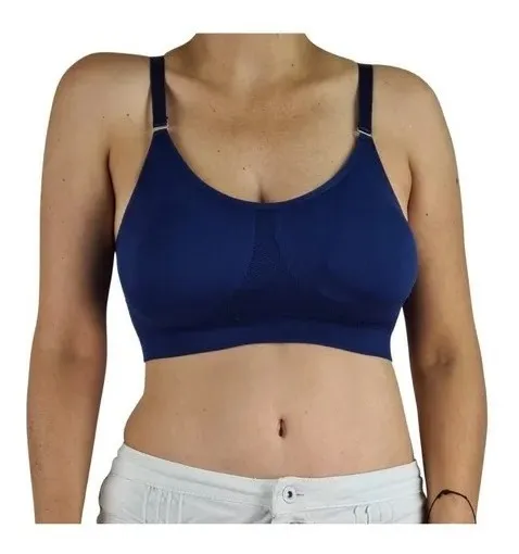 PACK SOSTEN DEPORTIVO ELASTICADO MUJER. PETO SUJETADOR LINEAS 319 - 3