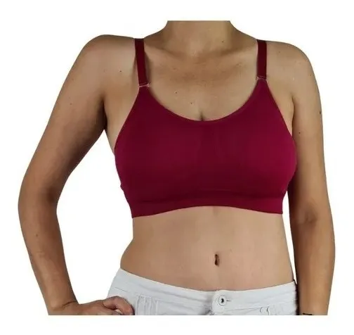 PACK SOSTEN DEPORTIVO ELASTICADO MUJER. PETO SUJETADOR LINEAS 319 - 4
