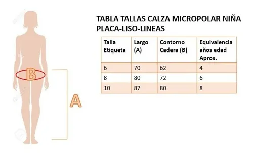 CALZA NIÑA INVIERNO MICROPOLAR. LISA GRUESA. FORRO PIEL. 504 - 4
