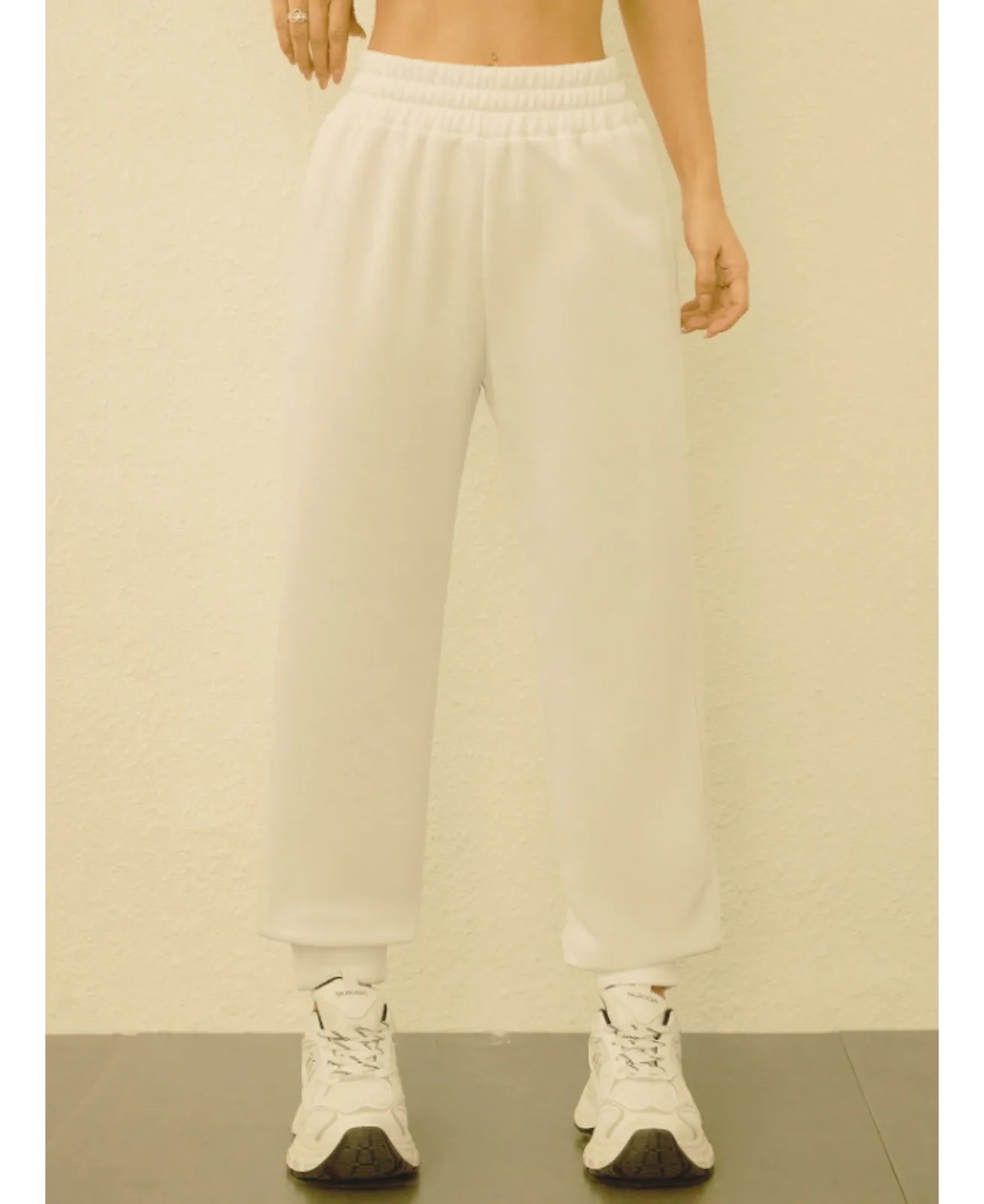 Pantalones Jogger Térmicos Para Mujer Con Forro Polar - Cintura Elástica, Bolsillos, Corte Holgado - Ideales Para Invierno Y Deporte
