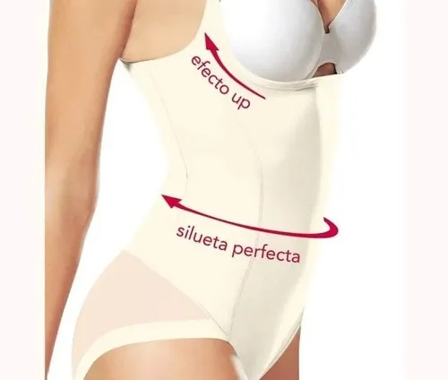BODY MUJER AJUSTABLE MODELADOR SILUETA PERFECTA Y PUSH UP 795 - 4