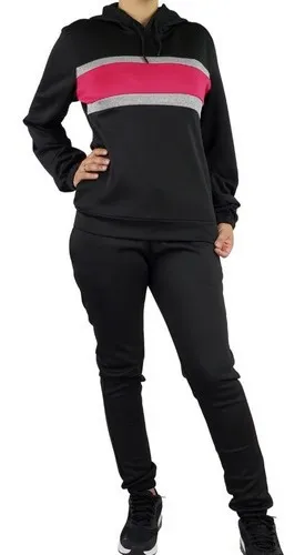CONJUNTO DEPORTIVO MUJER ALGODON VERANO BUZO JOGGER POLERON MT12 - 1