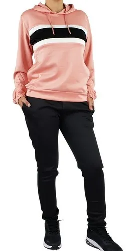 CONJUNTO DEPORTIVO MUJER ALGODON VERANO BUZO JOGGER POLERON MT12 - 1