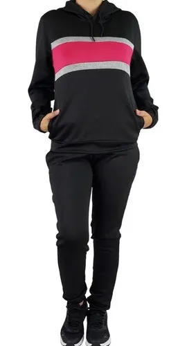 CONJUNTO DEPORTIVO MUJER ALGODON VERANO BUZO JOGGER POLERON MT12 - 3