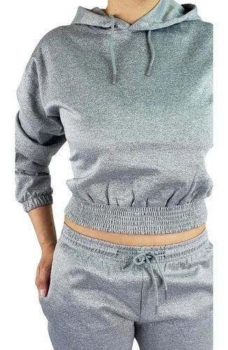 CONJUNTO DEPORTIVO MUJER ALGODON VERANO BUZO JOGGER POLERON MT12 - 3