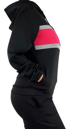 CONJUNTO DEPORTIVO MUJER ALGODON VERANO BUZO JOGGER POLERON MT12 - 4