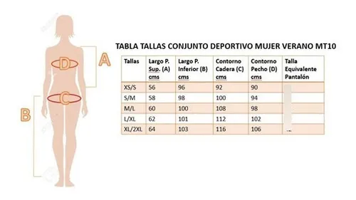 CONJUNTO DEPORTIVO MUJER ALGODON VERANO BUZO JOGGER POLERON MT12 - 6