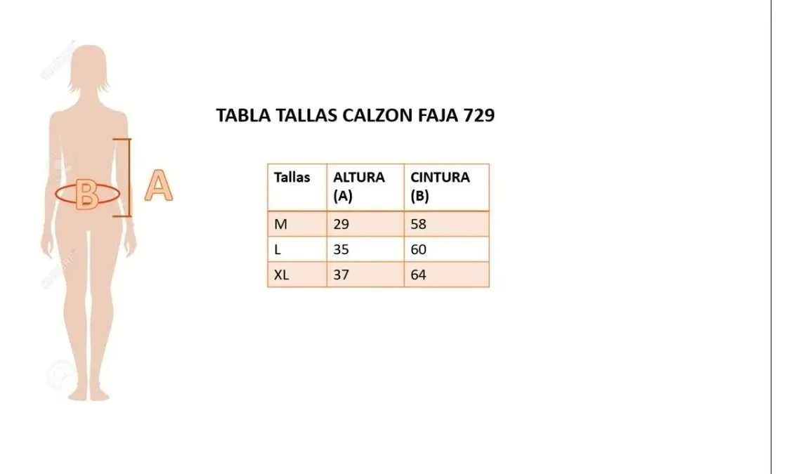 CALZON FAJA ALTO INVISIBLE. REDUCTOR. MODELADOR CINTURA 888 - 3