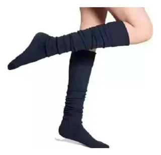 PACK 3 PARES BUCANERAS ESCOLARES. CALCETA LARGA COLORES. - 4