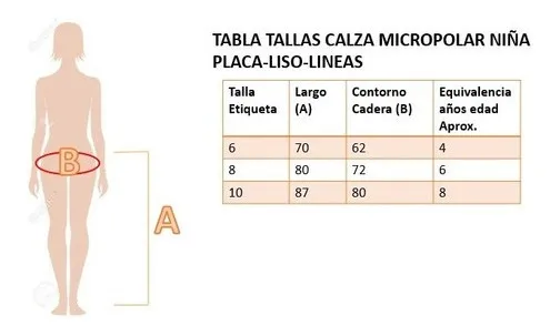 PACK 3 CALZAS MICROPOLAR NIÑA. FORRO PIEL. DISEÑOS 504 - 7