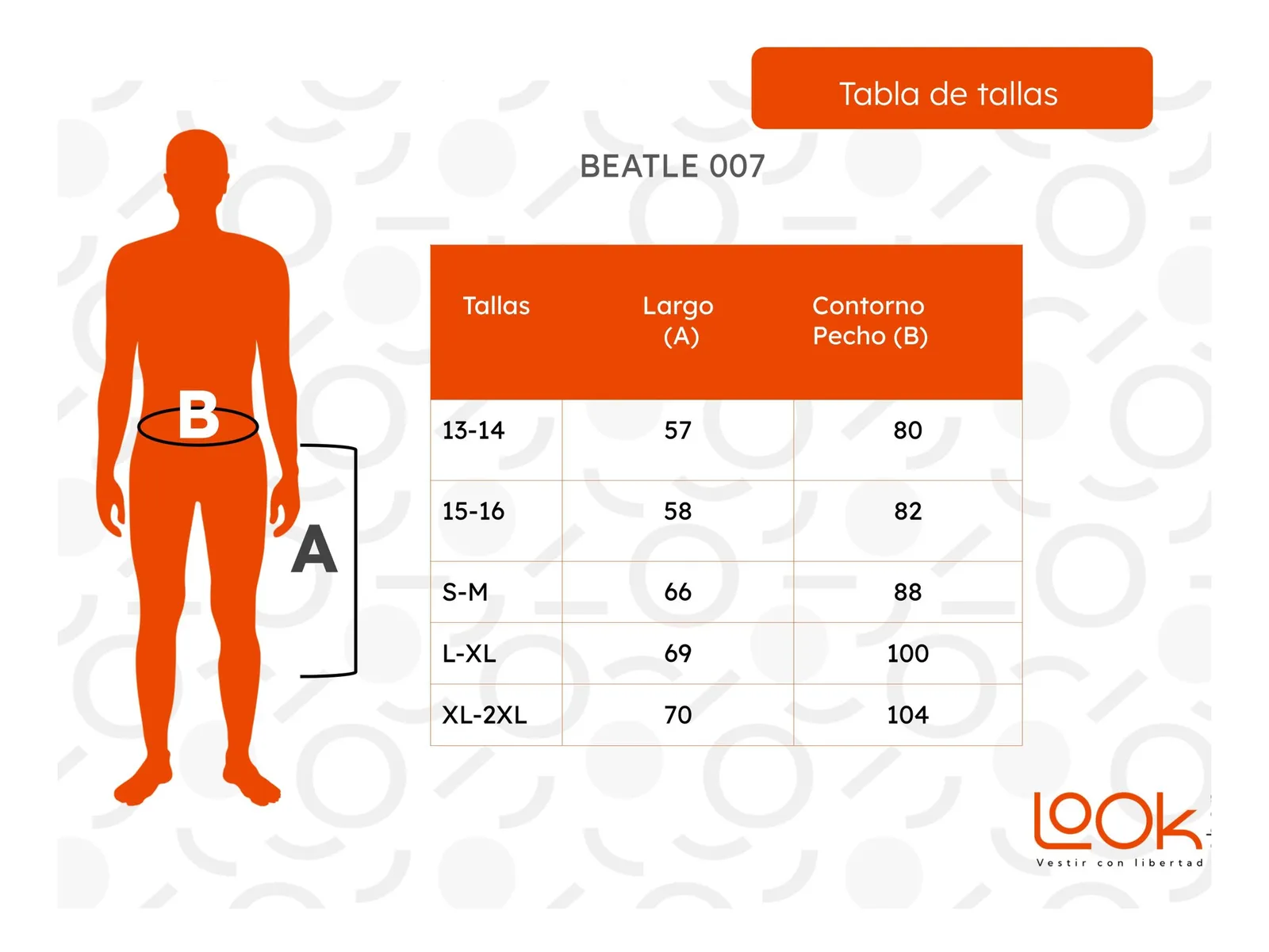 CAMISETA BEATLE BAMBU MANGA LARGA FORRO POLAR TERMICA COLORE 007 - 6