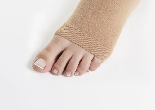 PACK 2 PARES MEDIA CIERRE COMPRESION VARICES LARGA CALCETA 84 - 5