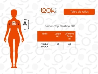 PACK 2 SOSTEN TOP ELASTICADO MUJER DEPORTIVO SUAVE 888 - 10
