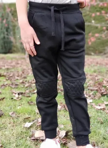 PANTALON BUZO NINOS ALGODON FORRO POLAR 248 - 3