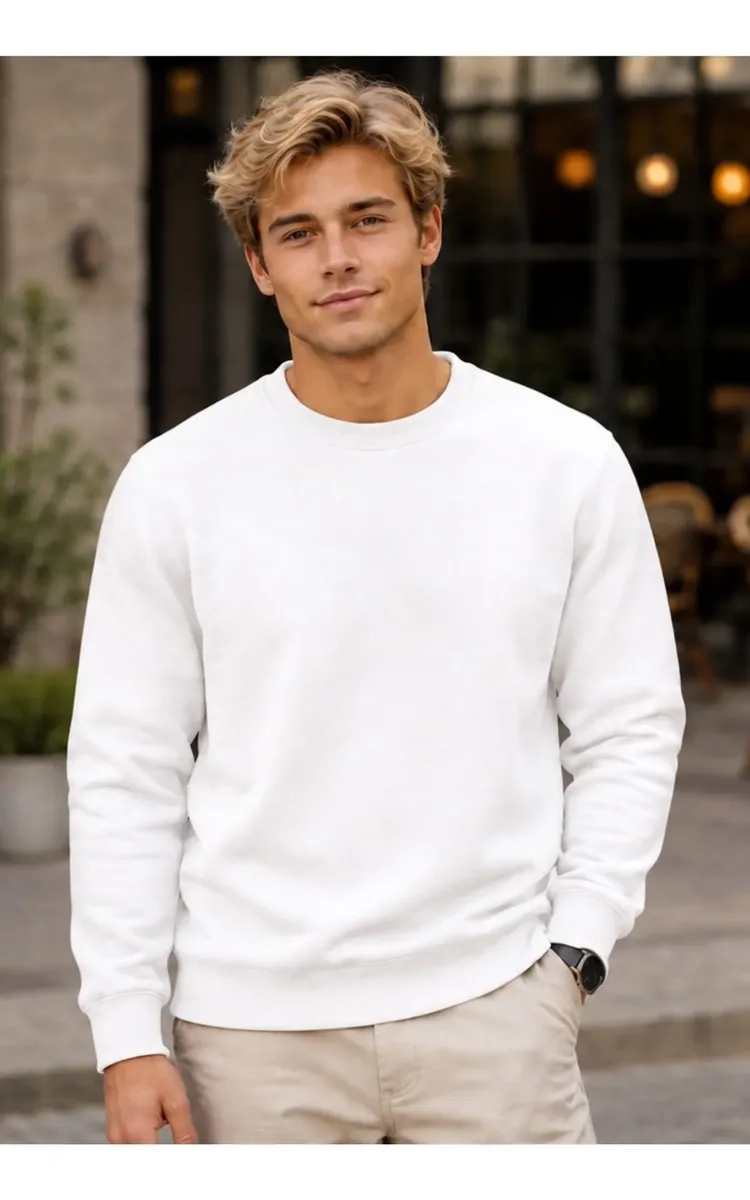 POLERON CUELLO POLO HOMBRE INVIERNO. FORRO POLAR UNISEX 436 - 1