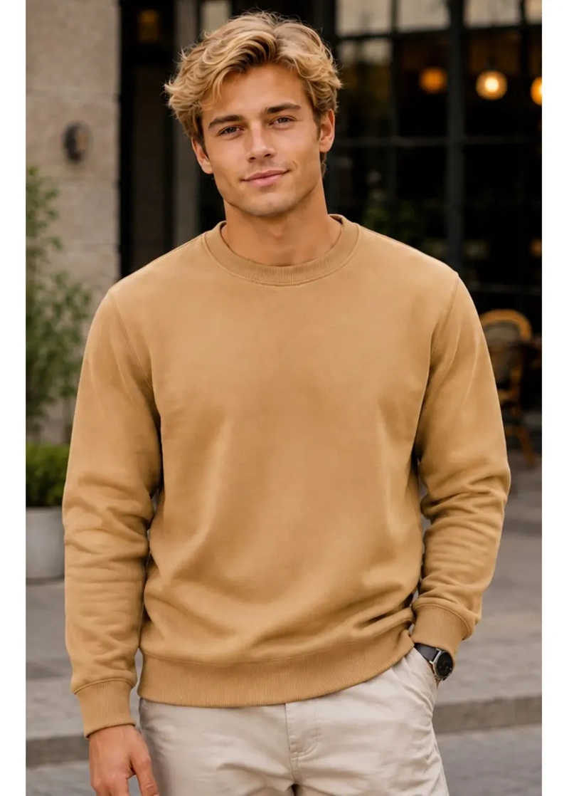 POLERON CUELLO POLO HOMBRE INVIERNO. FORRO POLAR UNISEX 436 - 1