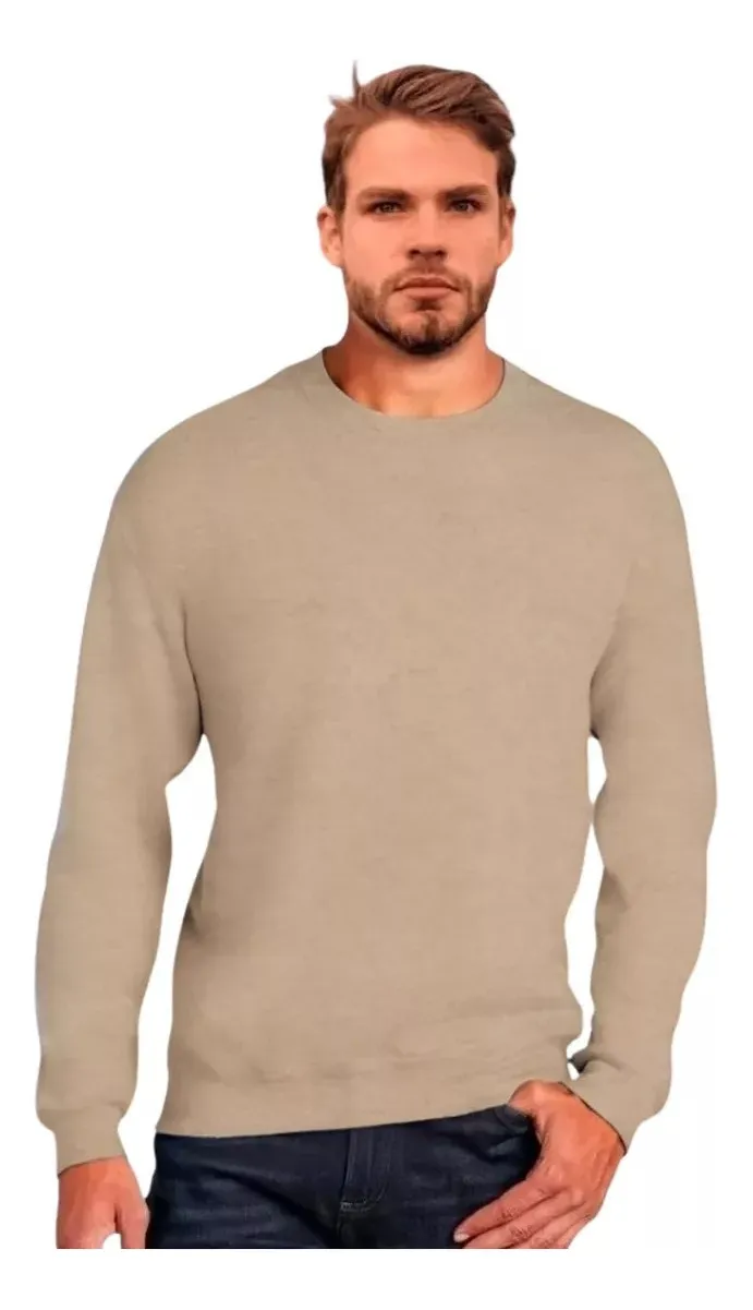 POLERON CUELLO POLO HOMBRE INVIERNO. FORRO POLAR UNISEX 436 - 1
