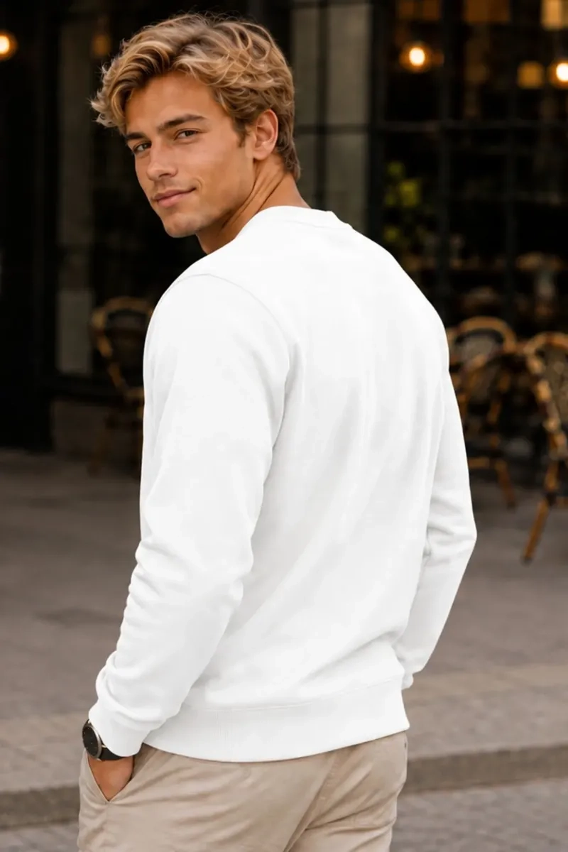 POLERON CUELLO POLO HOMBRE INVIERNO. FORRO POLAR UNISEX 436 - 5
