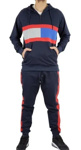 CONJUNTO DEPORTIVO HOMBRE 100 ALGODÓN BUZO JOGGER Y POLERON 188 - 1