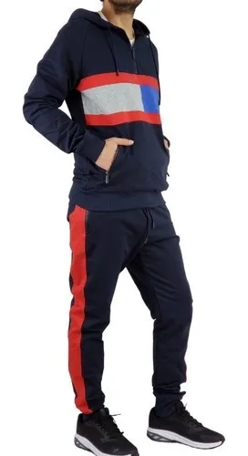 CONJUNTO DEPORTIVO HOMBRE 100 ALGODÓN BUZO JOGGER Y POLERON 188 - 2