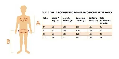CONJUNTO DEPORTIVO HOMBRE 100 ALGODÓN BUZO JOGGER Y POLERON 188 - 6