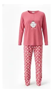 PACK 2 PIJAMA MUJER MANGA LARGA. PANTALON Y POLERA. OFERTA 420 - 7