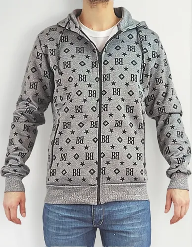 POLERON HOMBRE INVIERNO FORRO POLAR FASHION BB06 - 1