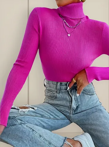 SWEATER BEATLE MUJER CUELLO ALTO OTOÑO INVIERNO 005 - 1