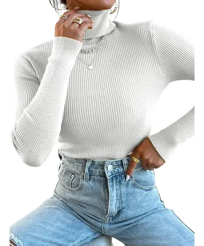 SWEATER BEATLE MUJER CUELLO ALTO OTOÑO INVIERNO 005 - 1
