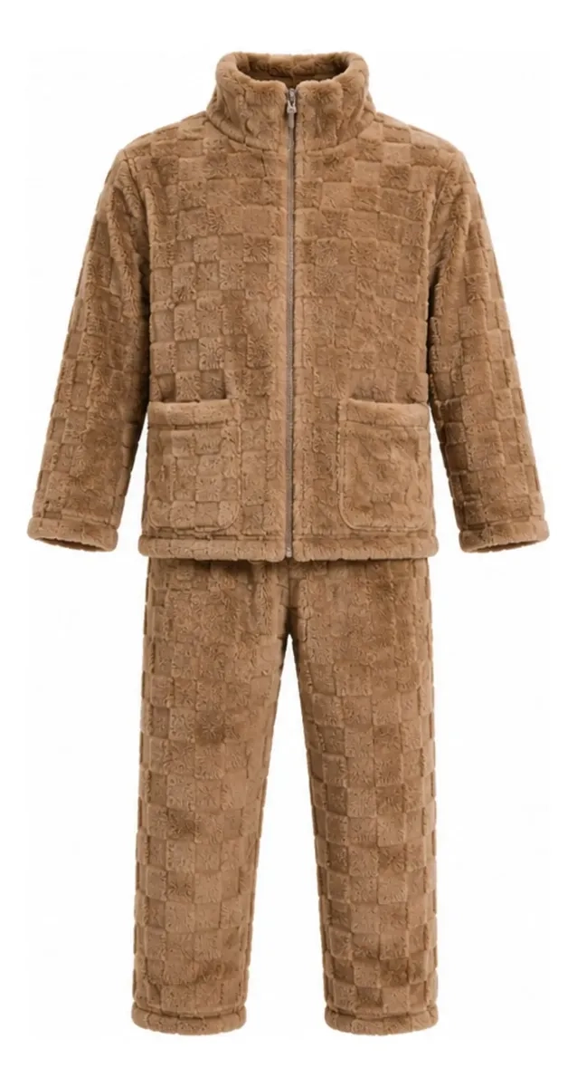 PIJAMA HOMBRE POLAR EXCELENTE CALIDAD. REGALO PARA PAPA 251 - 6