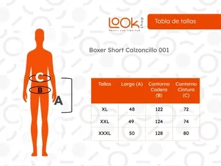 PACK 4 BOXER SHORT CALZONCILLO SUELTO TRADICIONAL MARRUECO 008 - 8