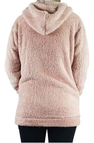 CHAQUETA VALLEY SHERPA MUJER CON GORRO. CORDERITO PELUDO 33 - 4