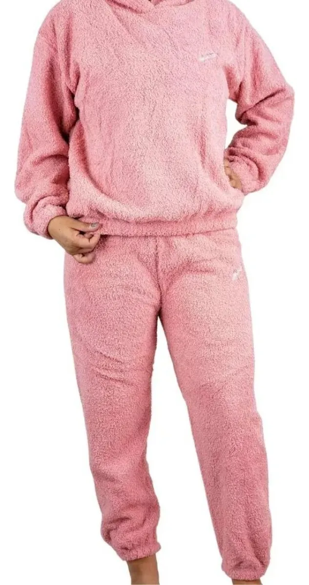 PIJAMA MUJER CORDERITO Y POLAR, CALIDAD PREMIUM INVIERNO 697 - 1