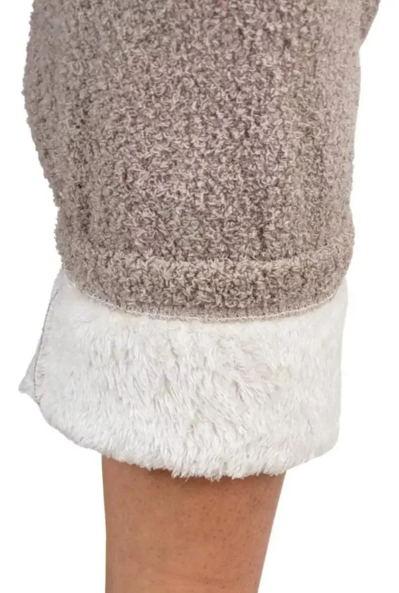 PIJAMA MUJER CORDERITO Y POLAR, CALIDAD PREMIUM INVIERNO 697 - 4