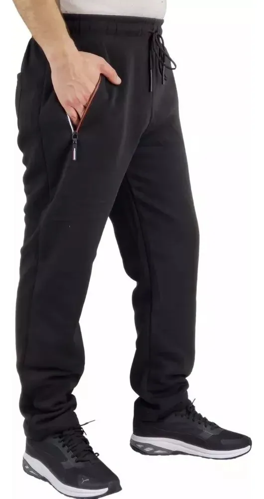 PANTALON JOGGER BUZO HOMBRE ALGODON FORRO POLAR, RECTO 006 - 2