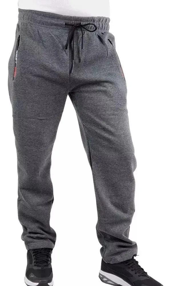 PANTALON JOGGER BUZO HOMBRE ALGODON FORRO POLAR, RECTO 006 - 2