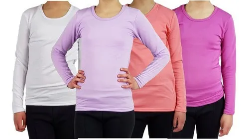 PACK 4 CAMISETA INVIERNO FORRO POLAR HOMBRE 308 - 1