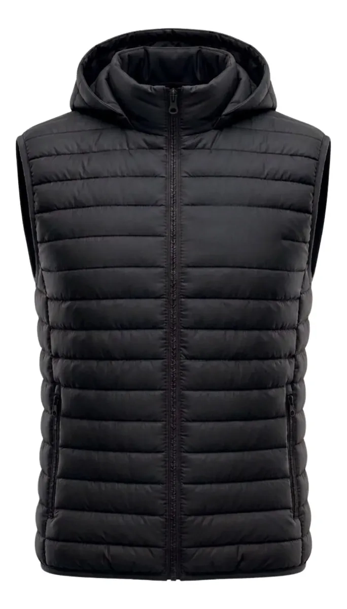 PARKA SIN MANGAS HOMBRE. CHAQUETA PREMIUM EXCELENTE CALIDAD H72 - 4