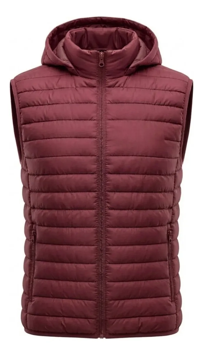 PARKA SIN MANGAS HOMBRE. CHAQUETA PREMIUM EXCELENTE CALIDAD H72 - 4