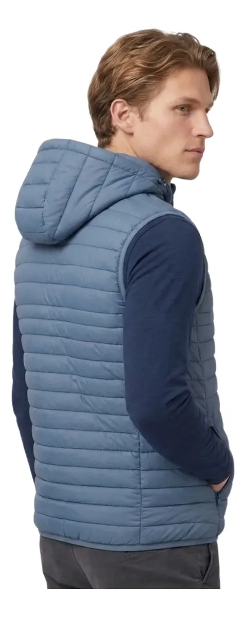 PARKA SIN MANGAS HOMBRE. CHAQUETA PREMIUM EXCELENTE CALIDAD H72 - 4