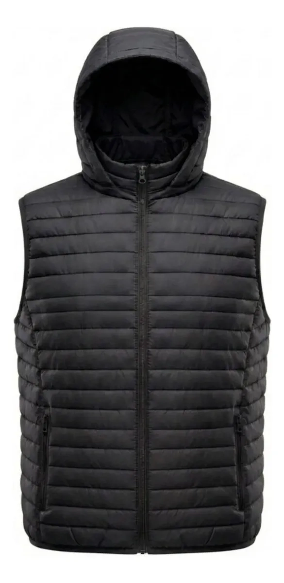 PARKA SIN MANGAS HOMBRE. CHAQUETA PREMIUM EXCELENTE CALIDAD H72 - 5