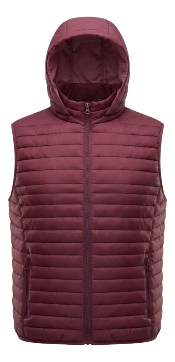 PARKA SIN MANGAS HOMBRE. CHAQUETA PREMIUM EXCELENTE CALIDAD H72 - 5