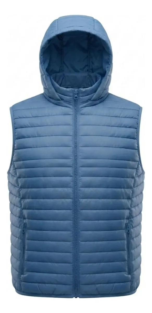 PARKA SIN MANGAS HOMBRE. CHAQUETA PREMIUM EXCELENTE CALIDAD H72 - 5