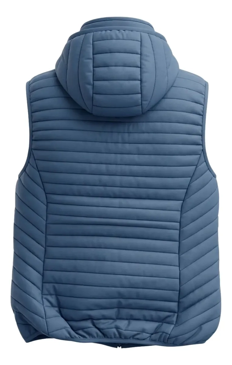 PARKA SIN MANGAS HOMBRE. CHAQUETA PREMIUM EXCELENTE CALIDAD H72 - 7